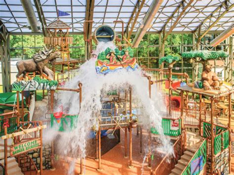 Waterpark at Villages Resort at Lake Palestine .